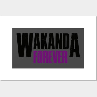 Wakanda Forever Posters and Art